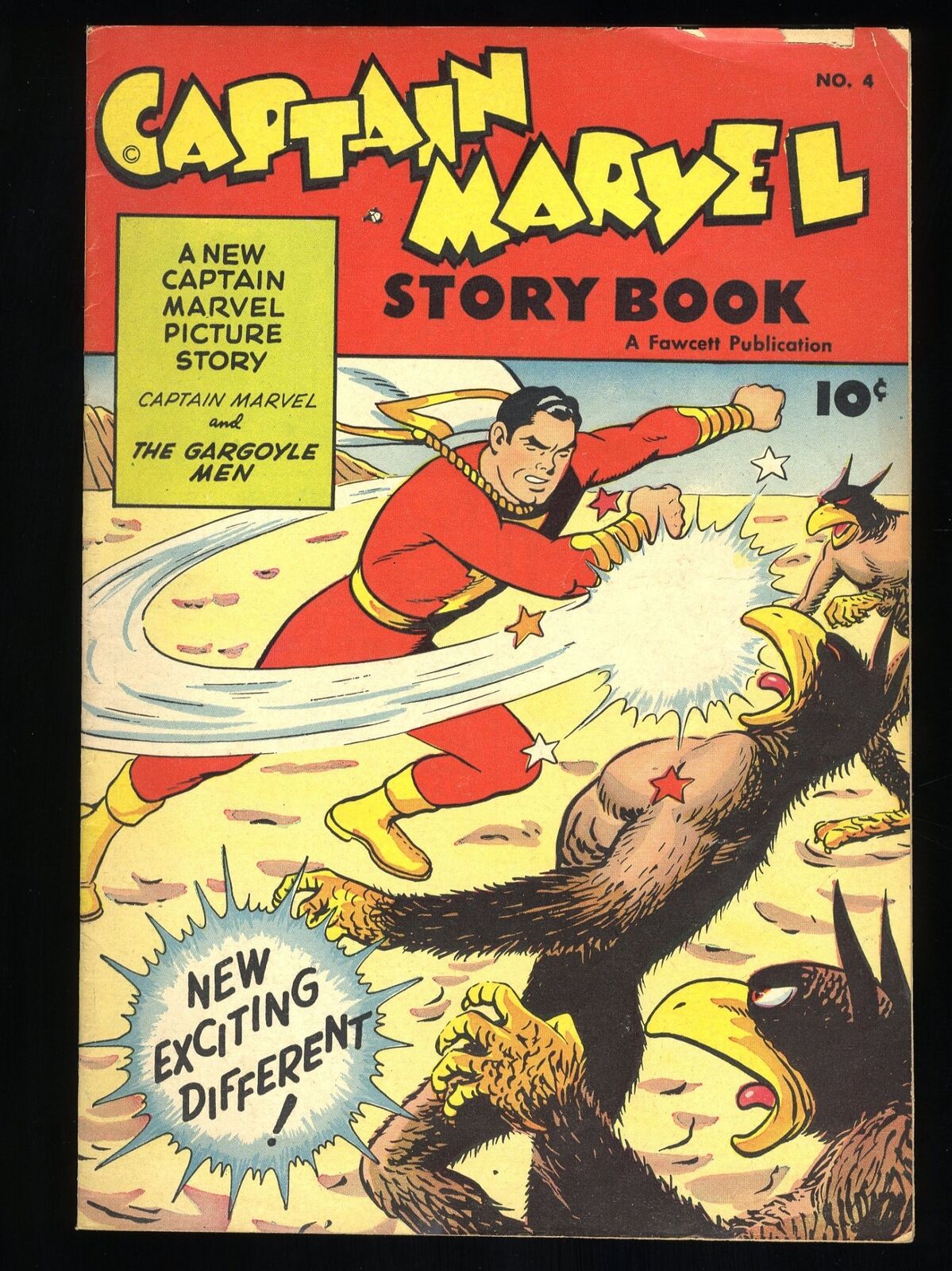 Captain Marvel Story Book #4 VG/FN 5.0 Fawcett 1949