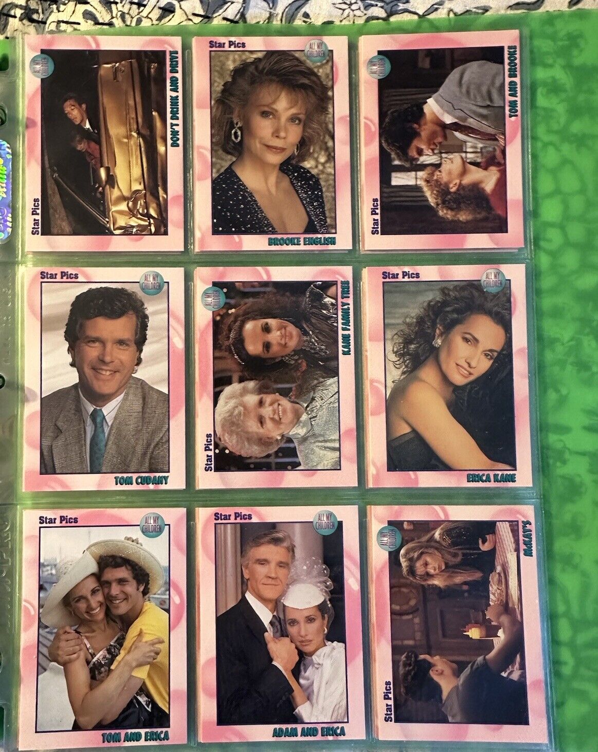 1991 All My Children Trading Card Set (Star Picks Inc.) - EUC