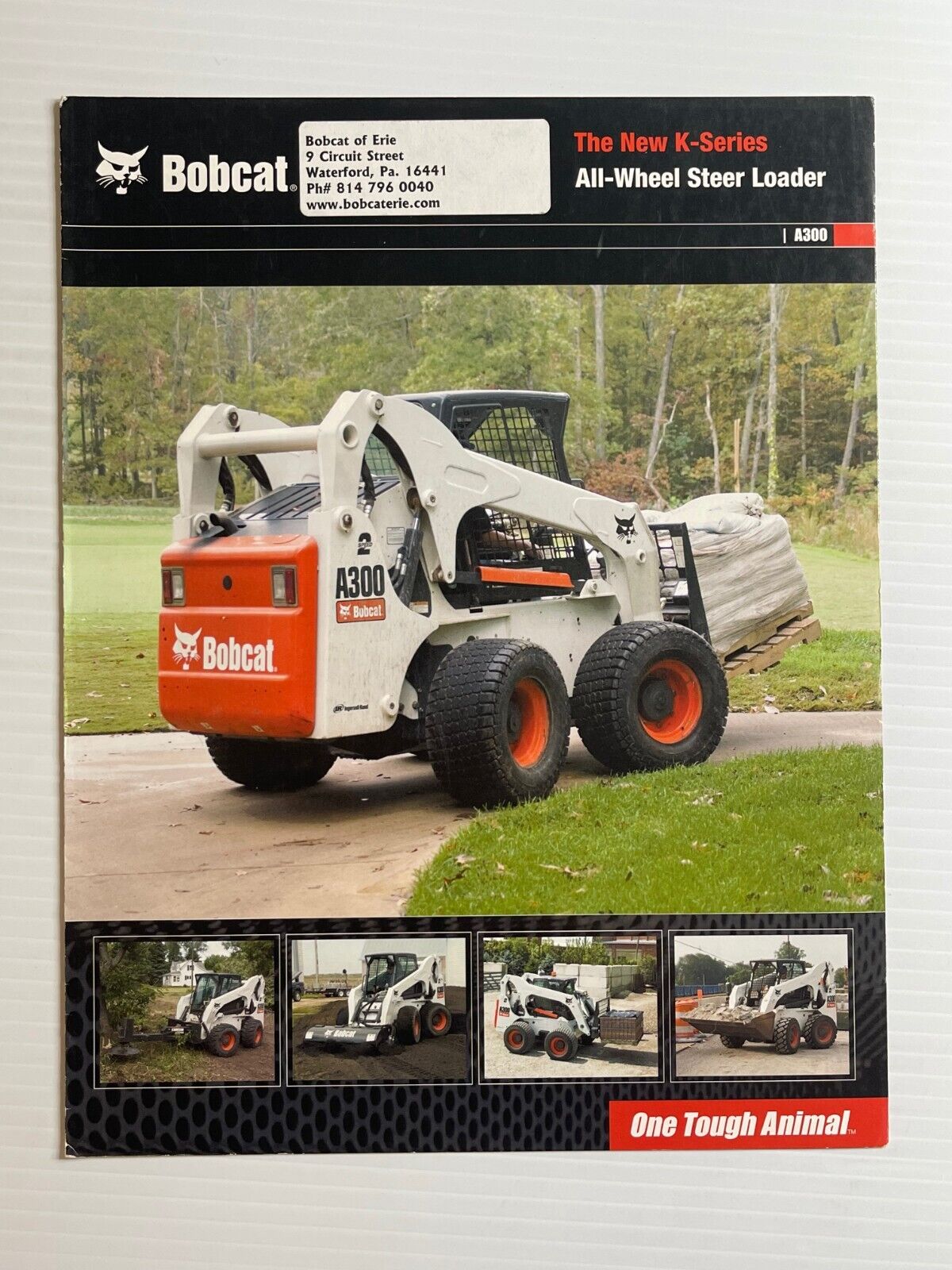 Bobcat K Series Skid-Steer Loader Sales Brochure (Original Brochure) *2006*