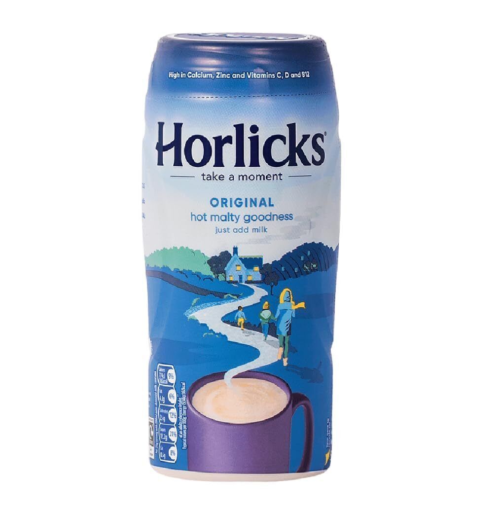 Horlicks Malted Milk 400 Gram Jar - Made in England for Malt - Creamy, Malty ...