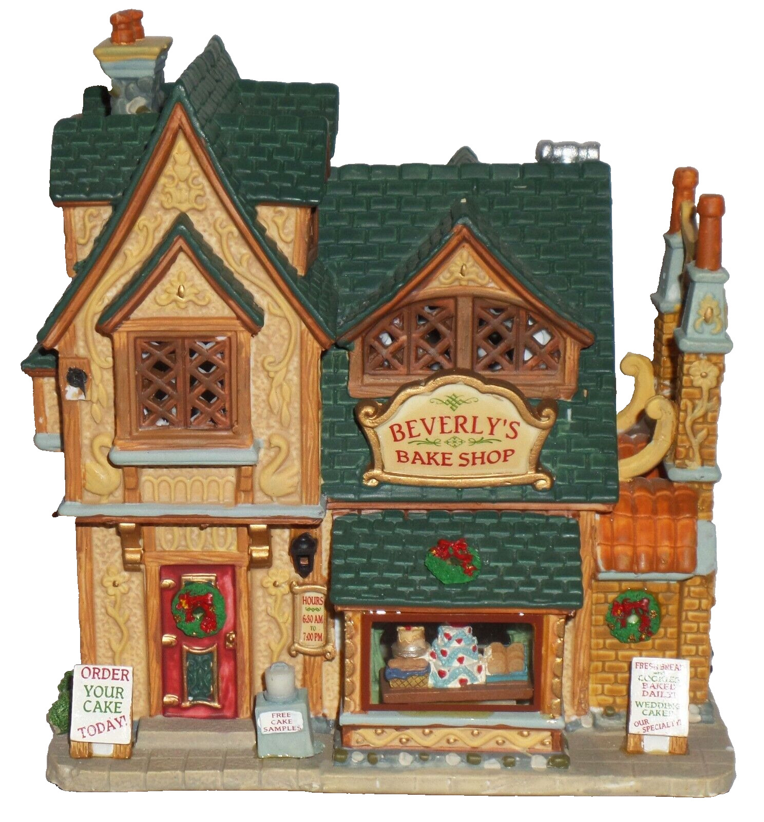 Lemax Carole Towne Collection 2009 Beverly's Bake Shop Model 95902          (S4)