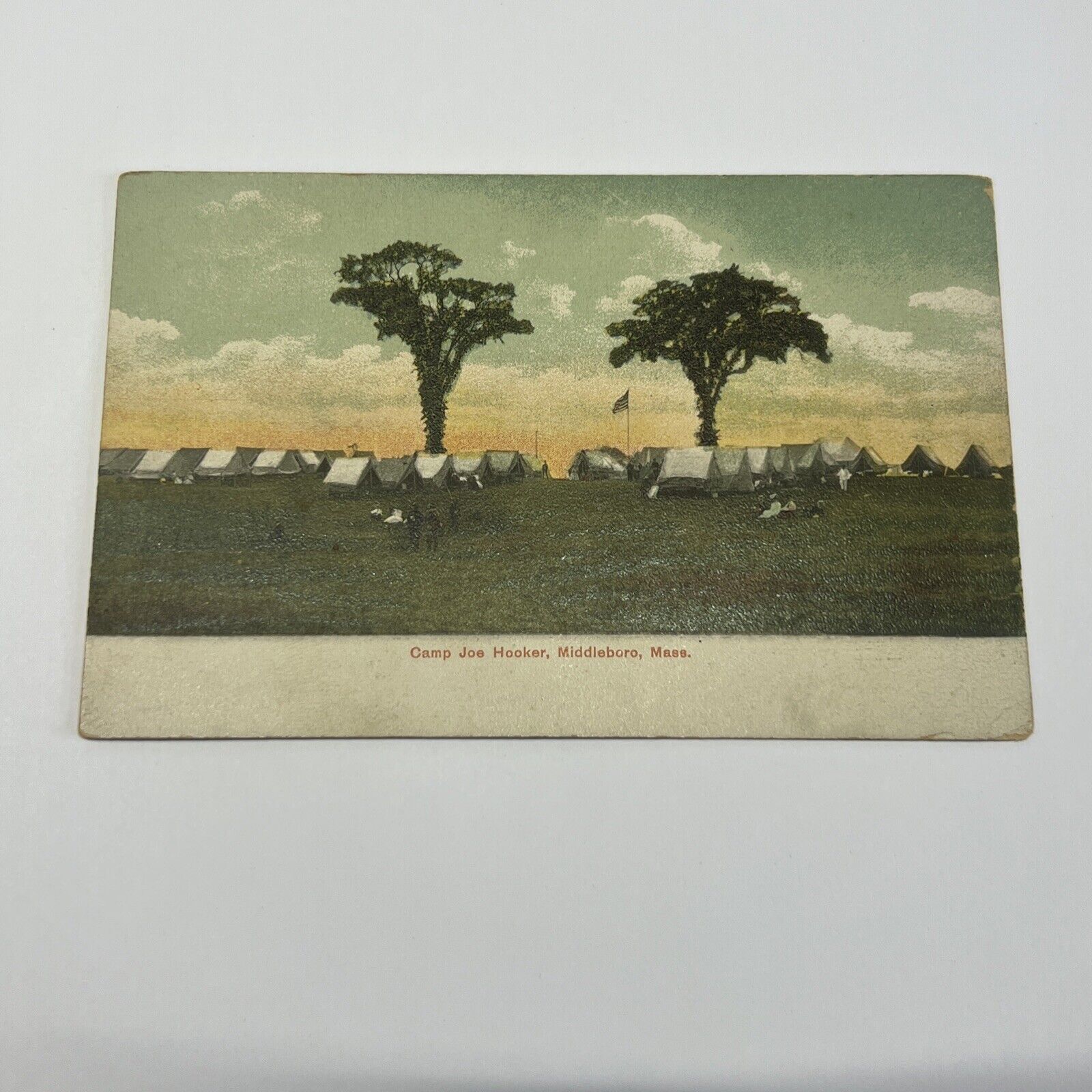 US Postcard unused Camp Joe Hooker, Middleboro Ma #A151
