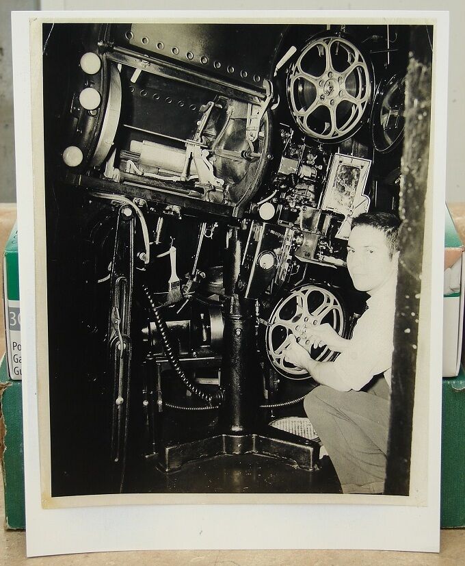 30s vintage Simplex 35mm Movie theater projector photo cinema motion picture