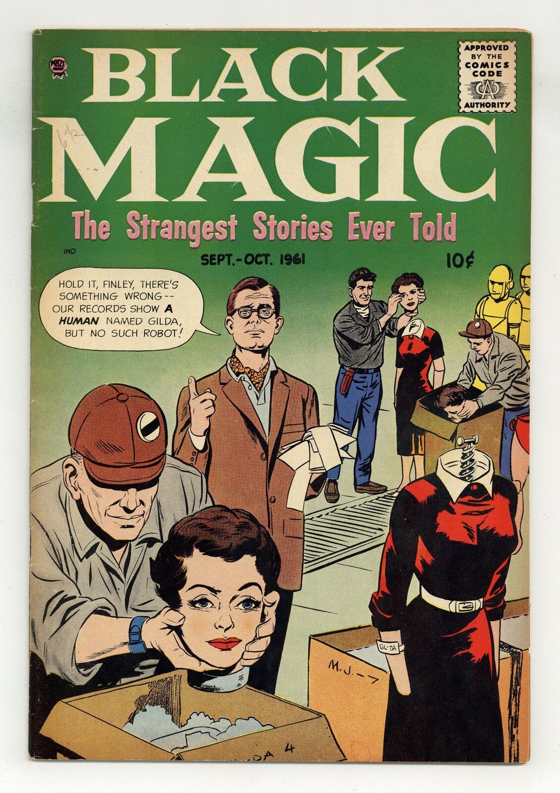 Black Magic Vol. 8 #4 VG 4.0 1961