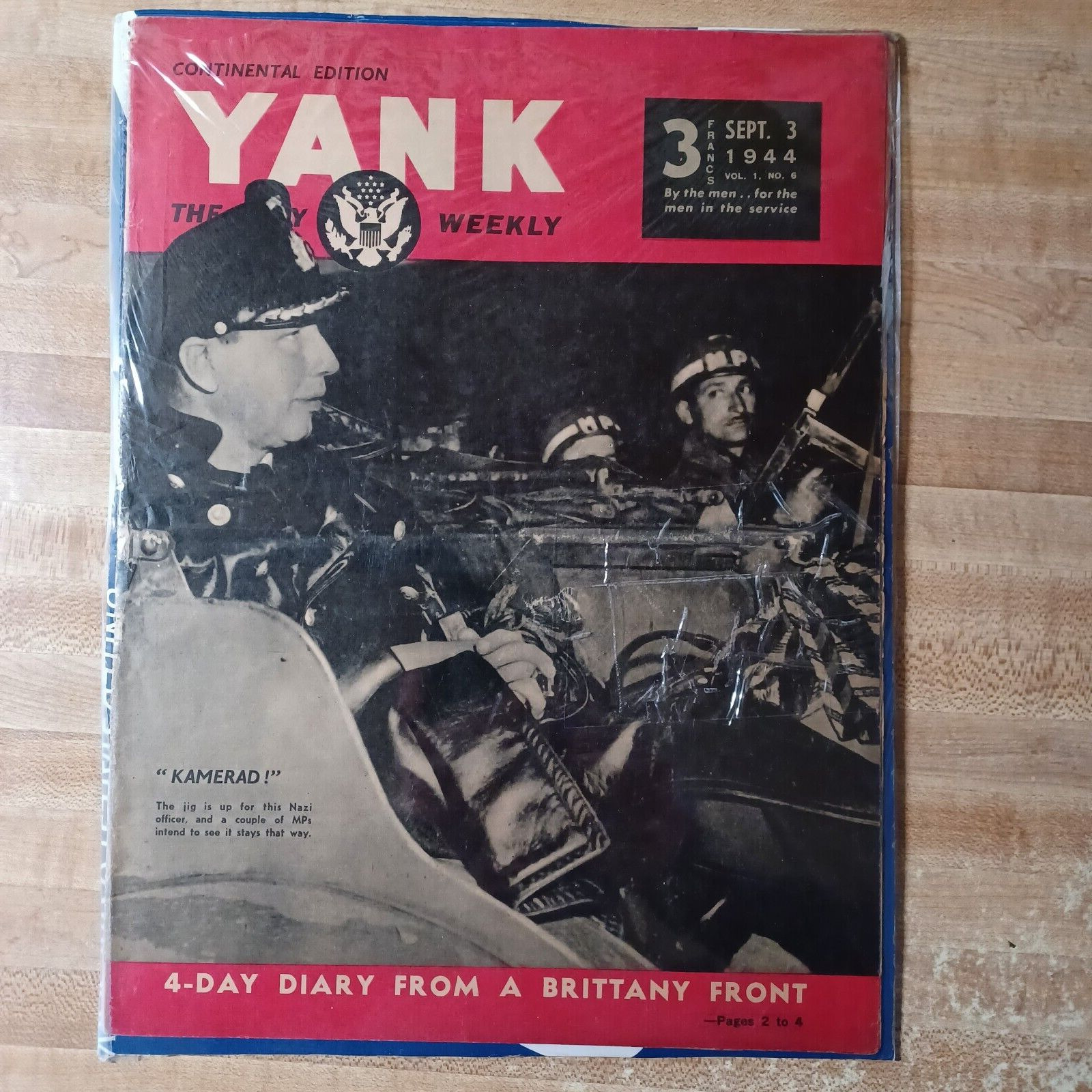 Yank The Army Weekly Continental Edition December 3, 1944