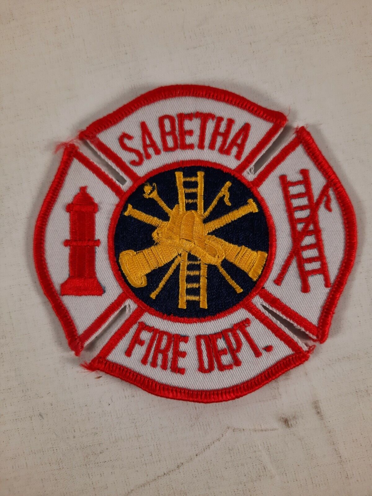 Sabetha  Fire dept patch fire department