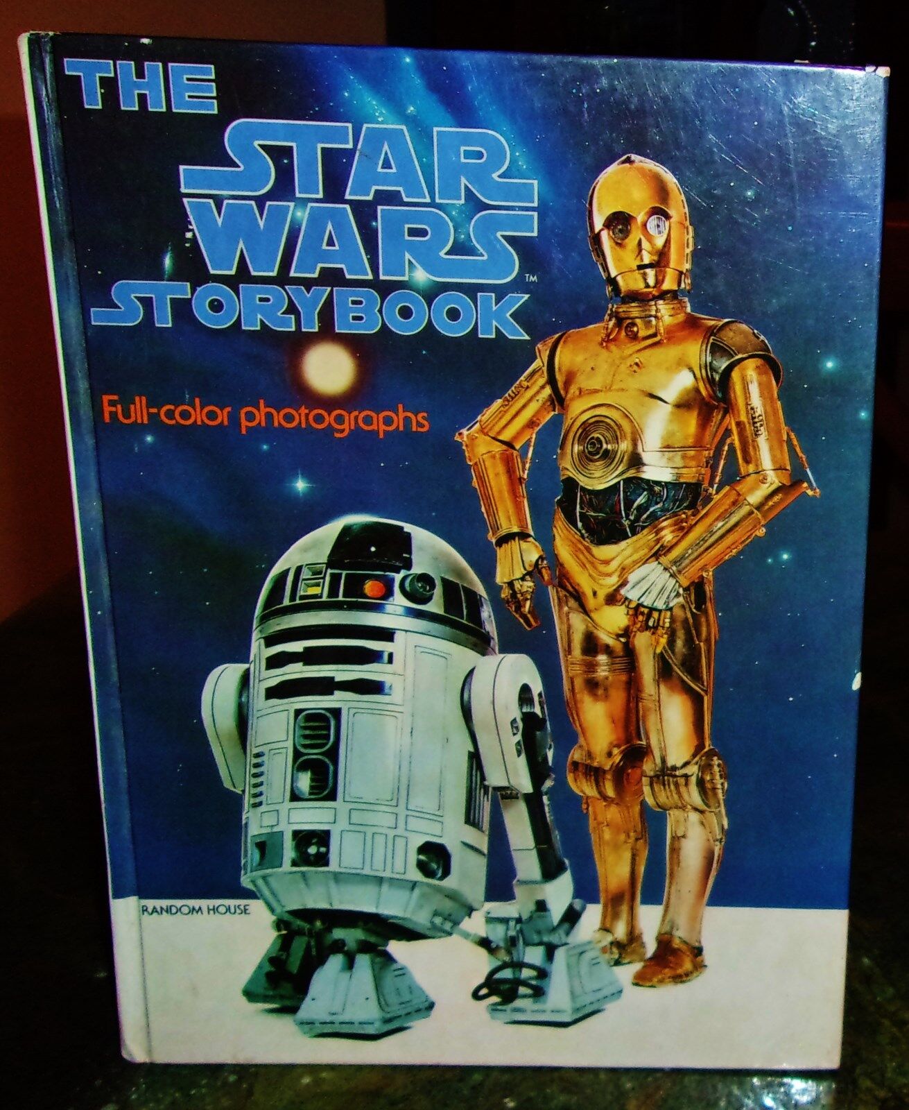 STAR WARS STORYBOOK 1978 ANTIQUE HC MOVIE TIE IN FULL COLOR PHOTO BOOK RARE