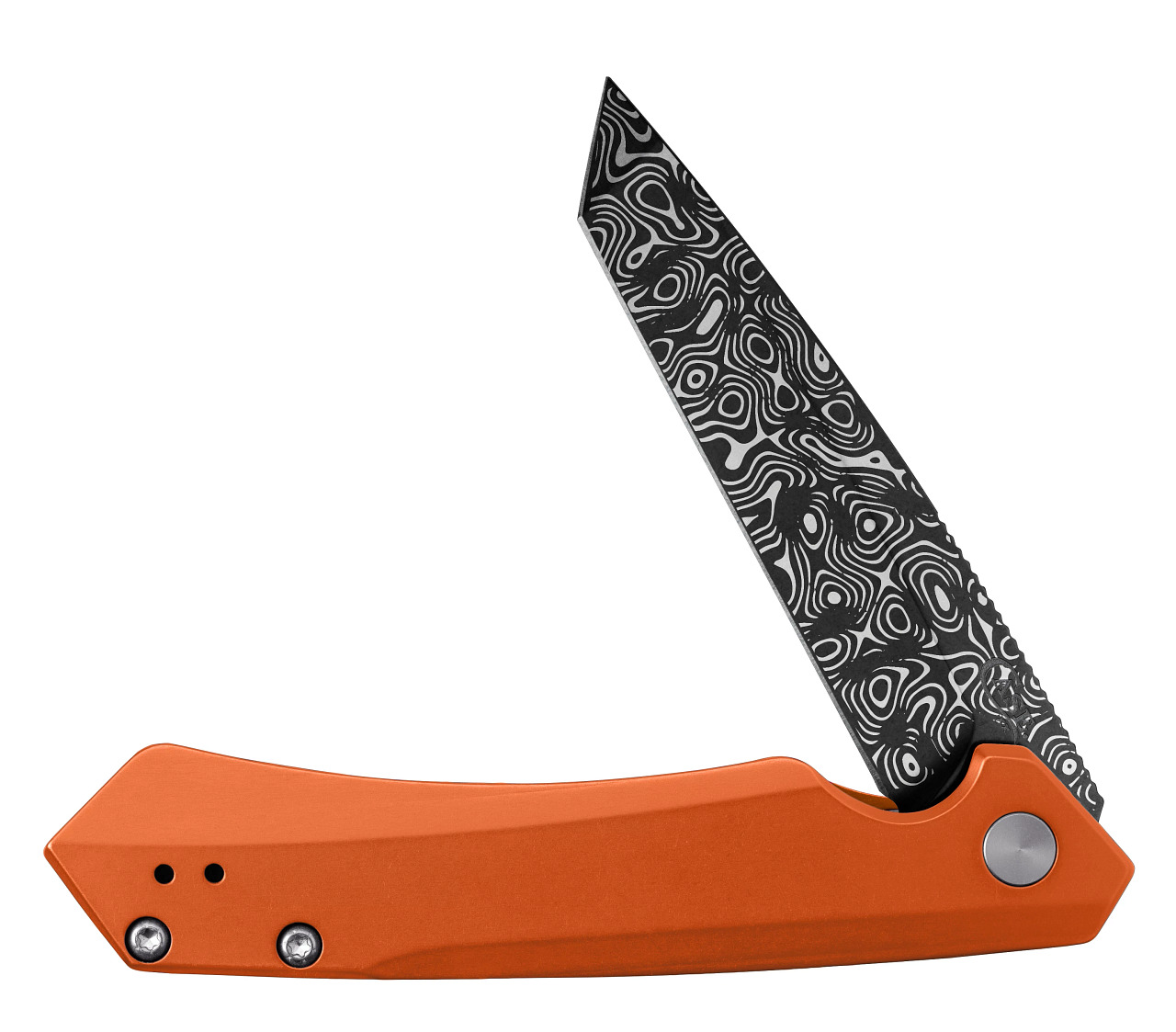 Case xx Knife Shot Show Kinzua 64644 Orange Aluminum DLC S35VN Pocket Knives
