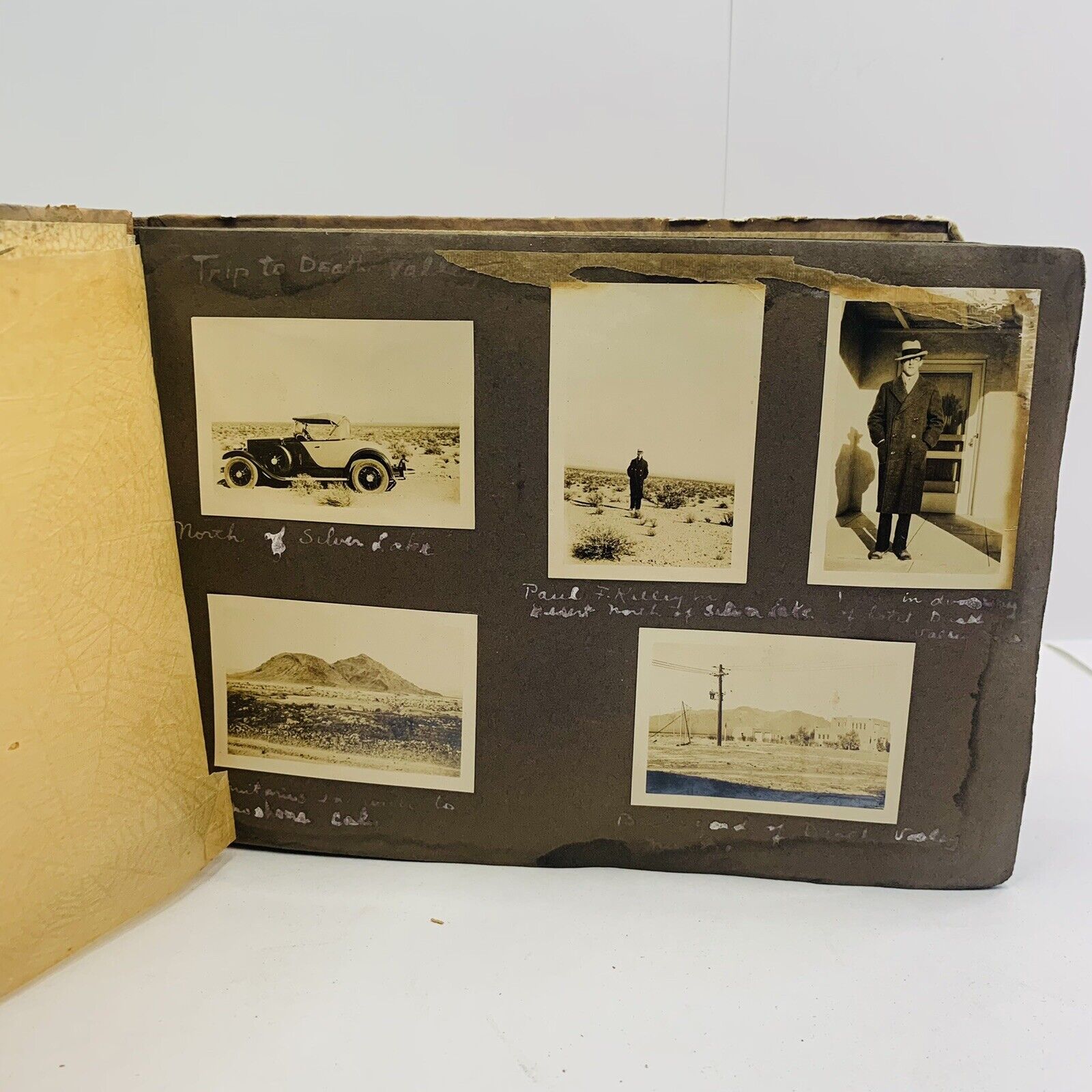Huge Lot 1929 Family Vacation Photo￼ Book Traveling DEATH VALLEY, GRAND CANYON,
