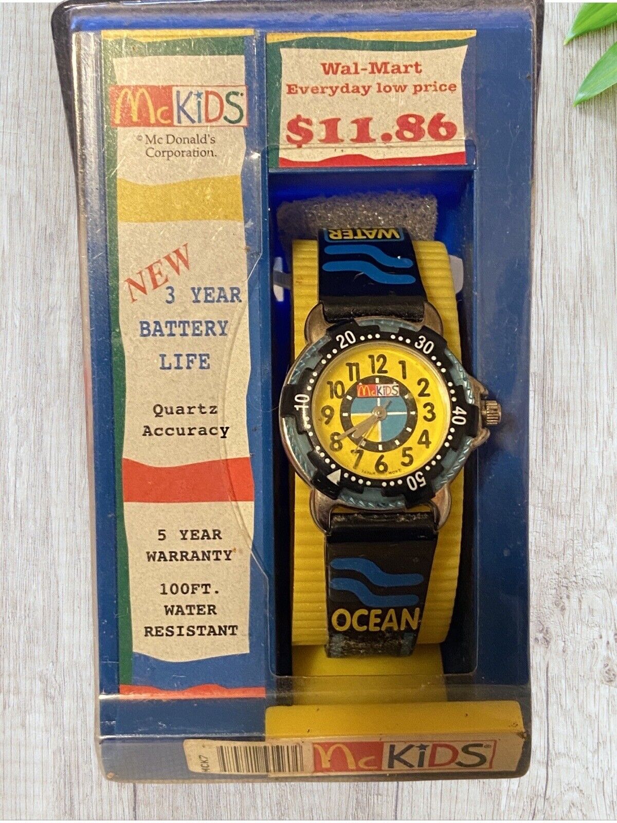 Vintage McKids Mcdonalds Kids Ocean Watch NEW IN BOX MCK7 Walmart