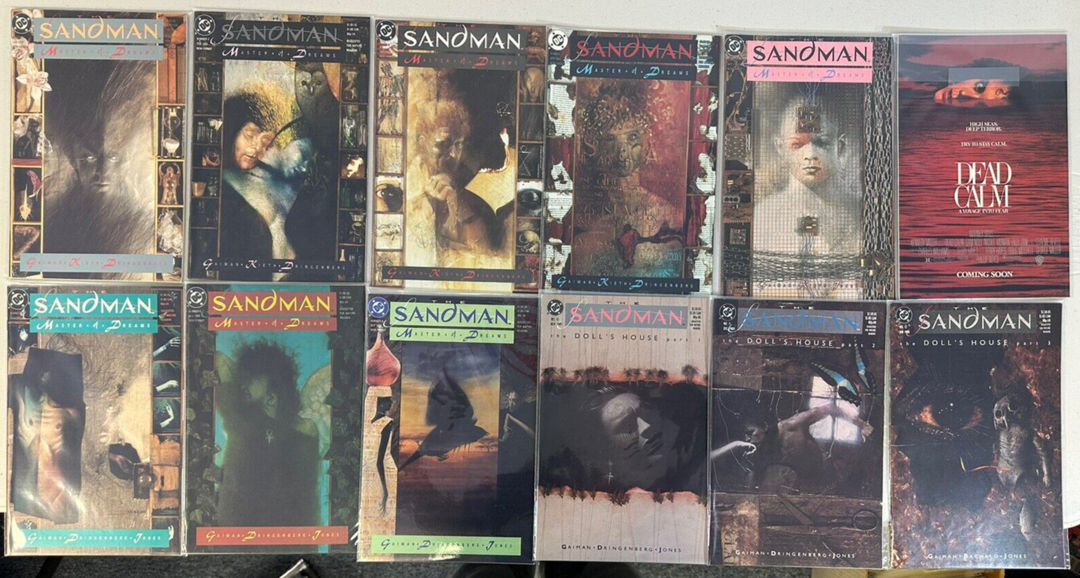 Sandman #1-75 Run + Special + Gallery of Dreams DC/Vertigo 1989  Lot of 68 NM-M