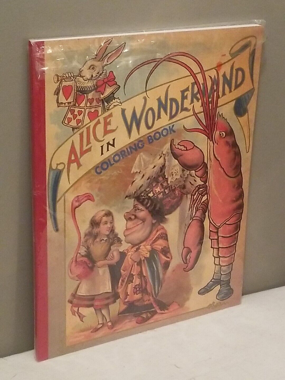 Vintage Alice in Wonderland Coloring Book by Lewis Carrol