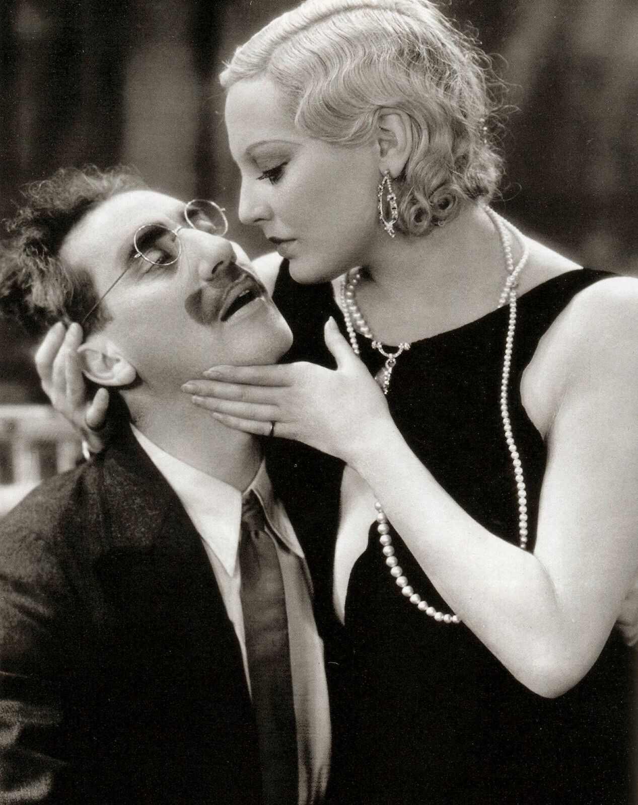 1931 THELMA TODD & GROUCHO MARX in MONKEY BUSINESS Photo (204-F )