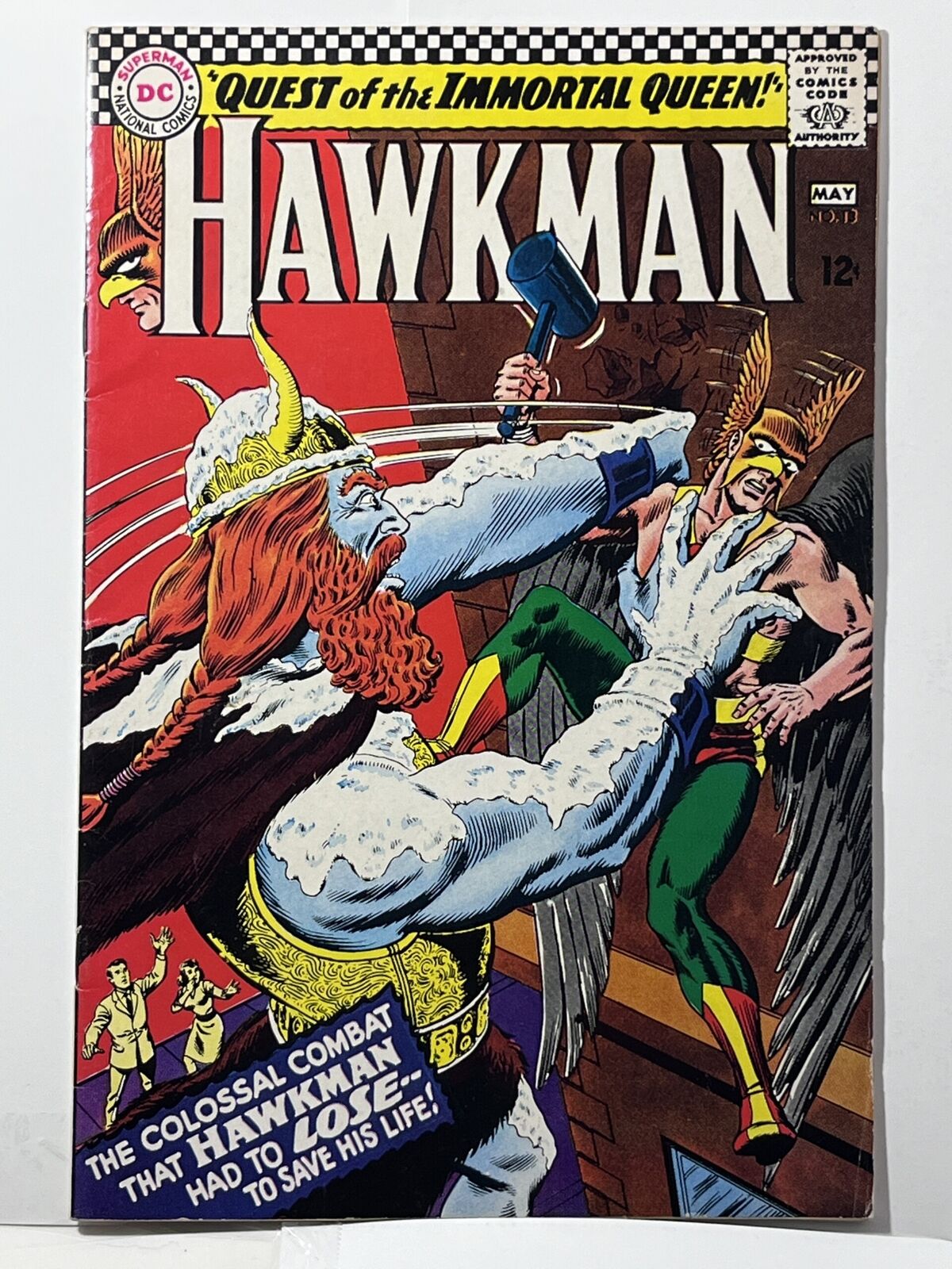 Hawkman #13 (1966) in 5.5 Fine-