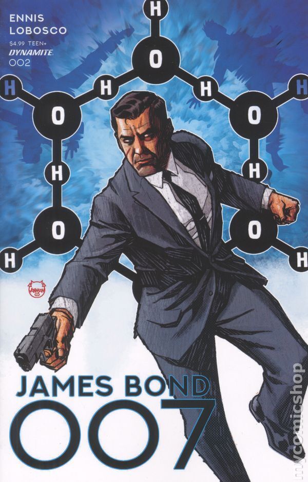 James Bond 007 #2 NM 2024 Stock Image
