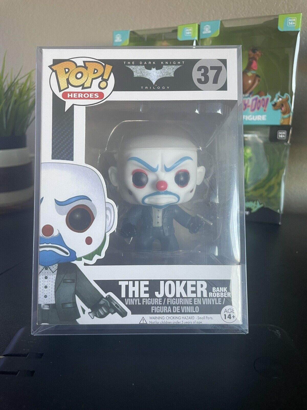 Funko Pop The Joker Bank Robber #37 The Dark Knight Vaulted