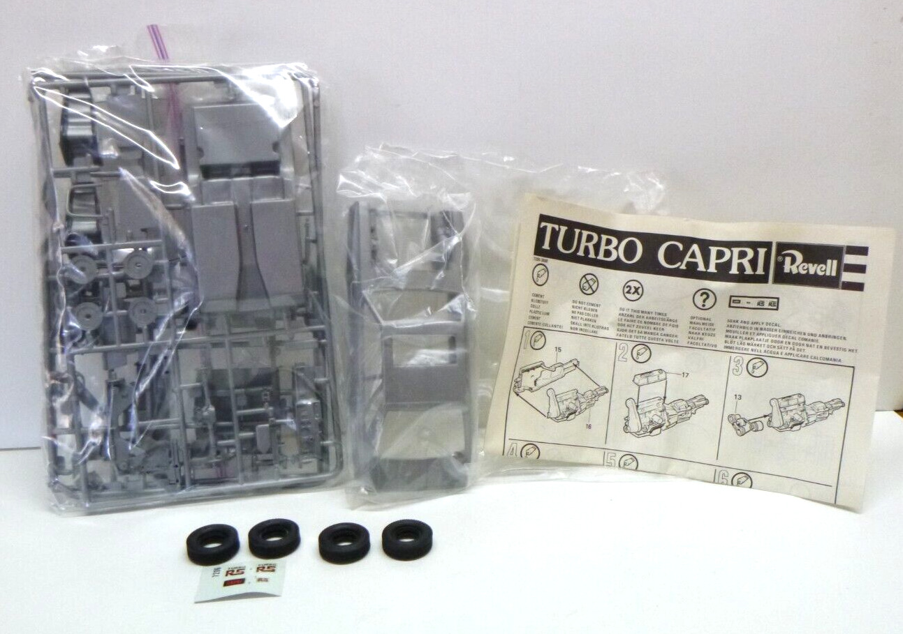 Revell Turbo Capri Ford 1/25 plastic model car kit 1979 NO BOX-NEVER USED