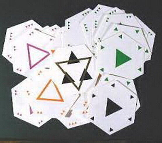 Original Series Battlestar Galactica Pyramid 55 Card Game Deck w Instructions