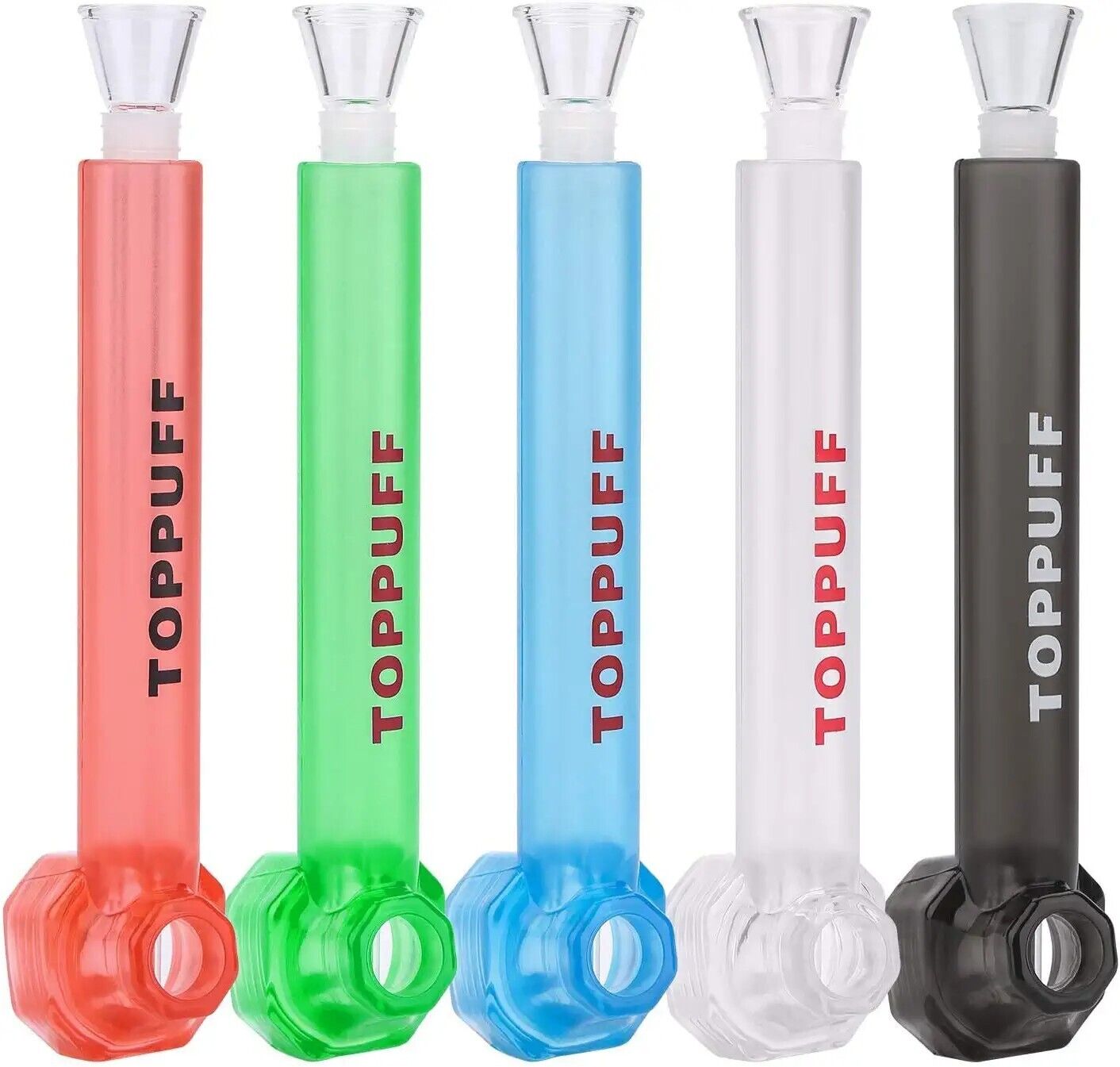 5-Packs Random Colors Portable Hookah  Bottle  Water Glass Bong Filer