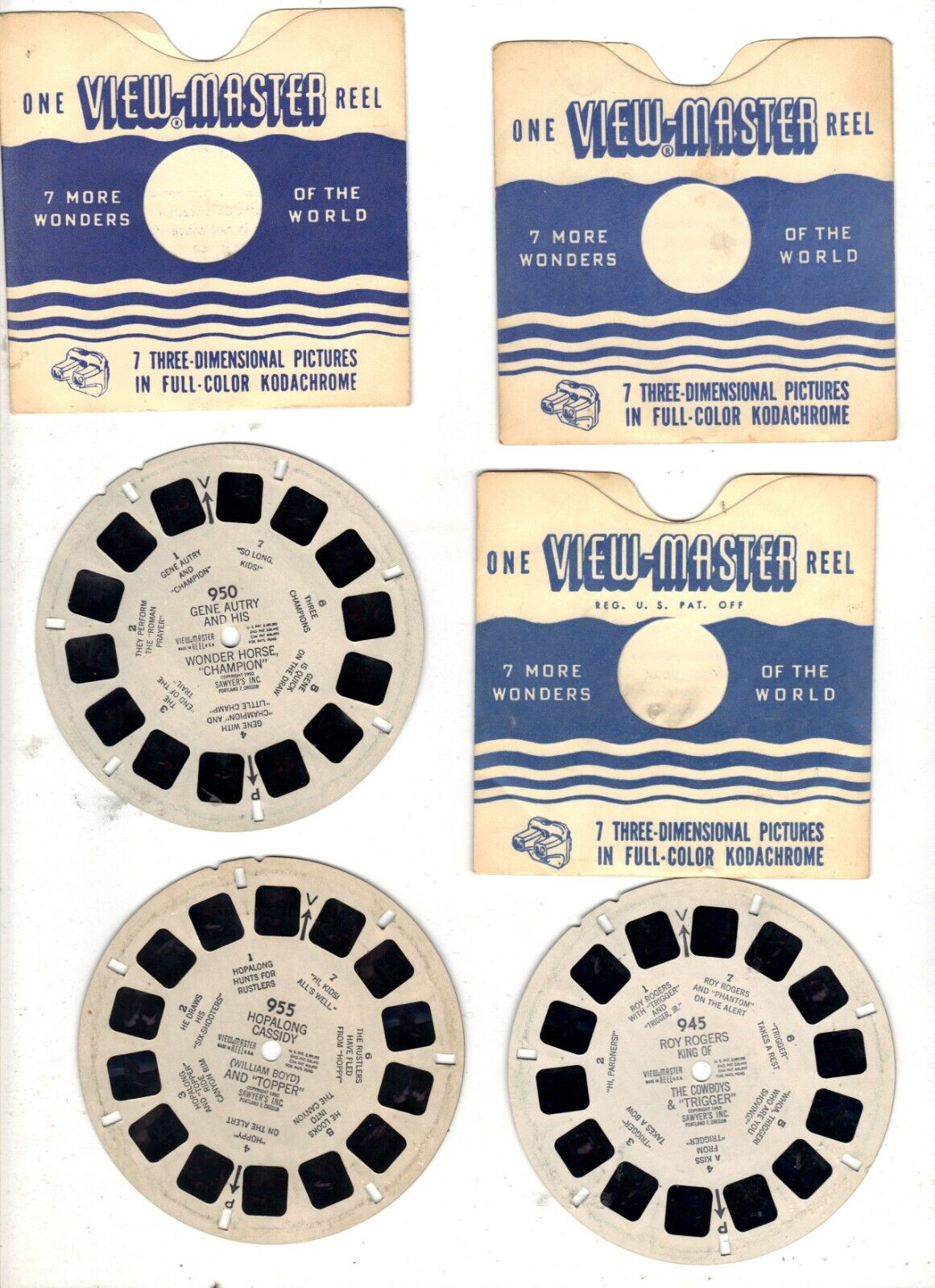 Vintage View-Master Reels -Complete Your Collection