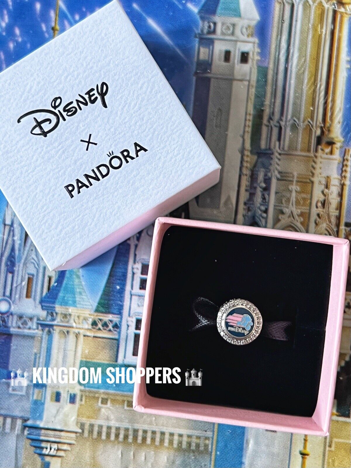 2024 Disney runDisney Pandora Charm Bead Mickey Every Mile Is Magic Logo New
