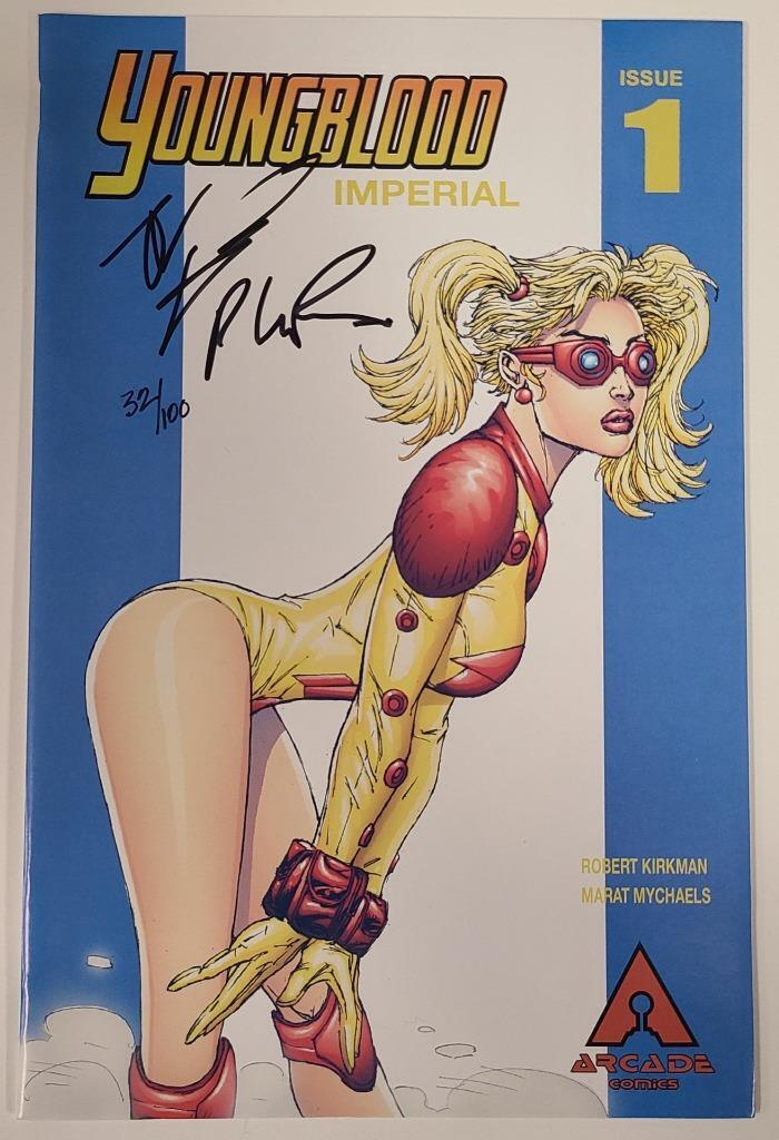 Youngblood Imperial #1 Autographed 32/100 Comic Book NM