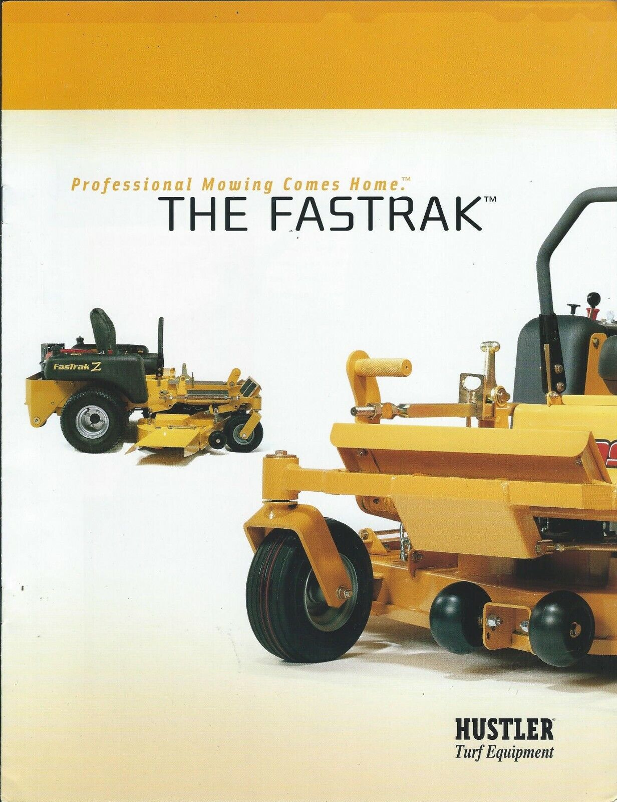 Lawn Equipment Brochure - Hustler - Fastrak Z - Riding Mower - c2002 (LG227)