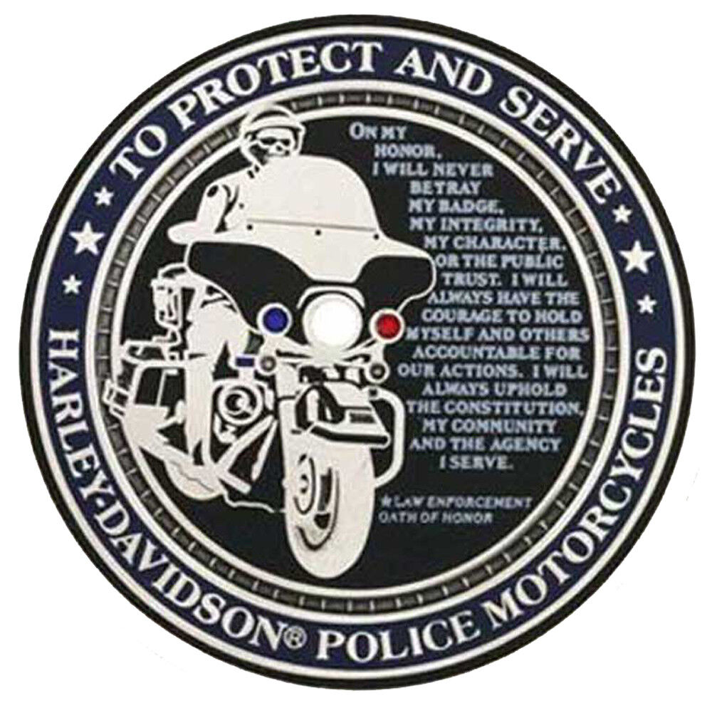Harley-Davidson Police To Protect And Serve Challenge Coin 1.75'' 8002916