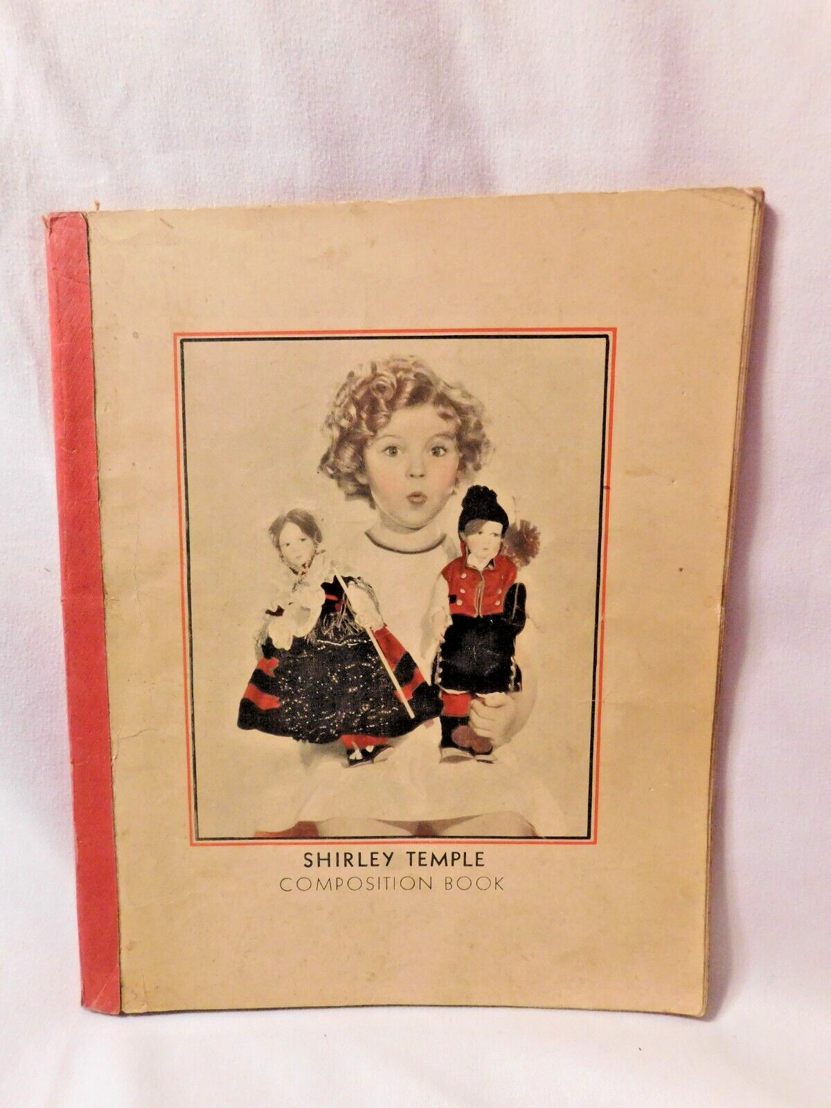 Shirley Temple Composition Book Vintage