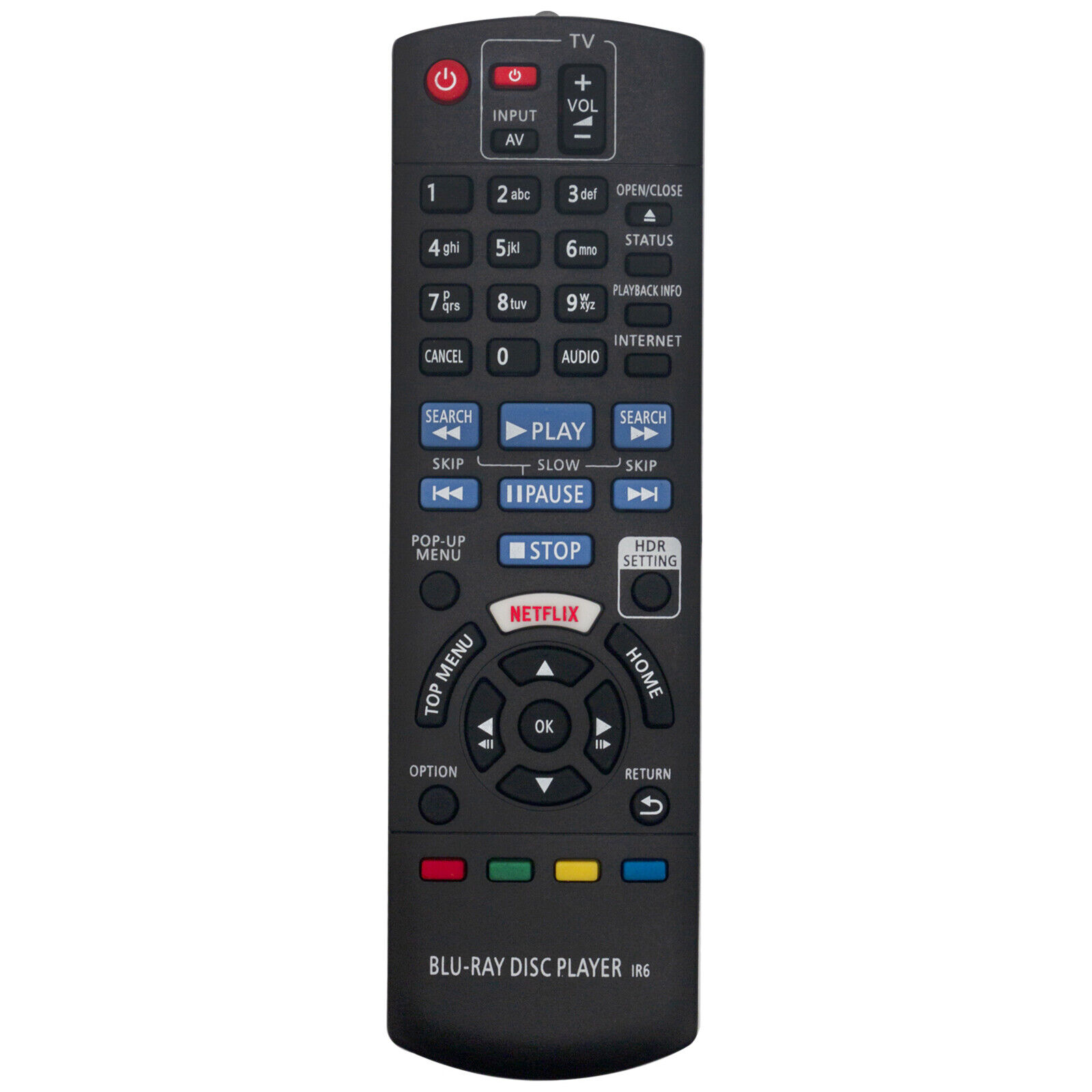 N2QAYB001147 Replace Remote for Panasonic Ultra HD Blu-ray Disc Player DMP-UB400