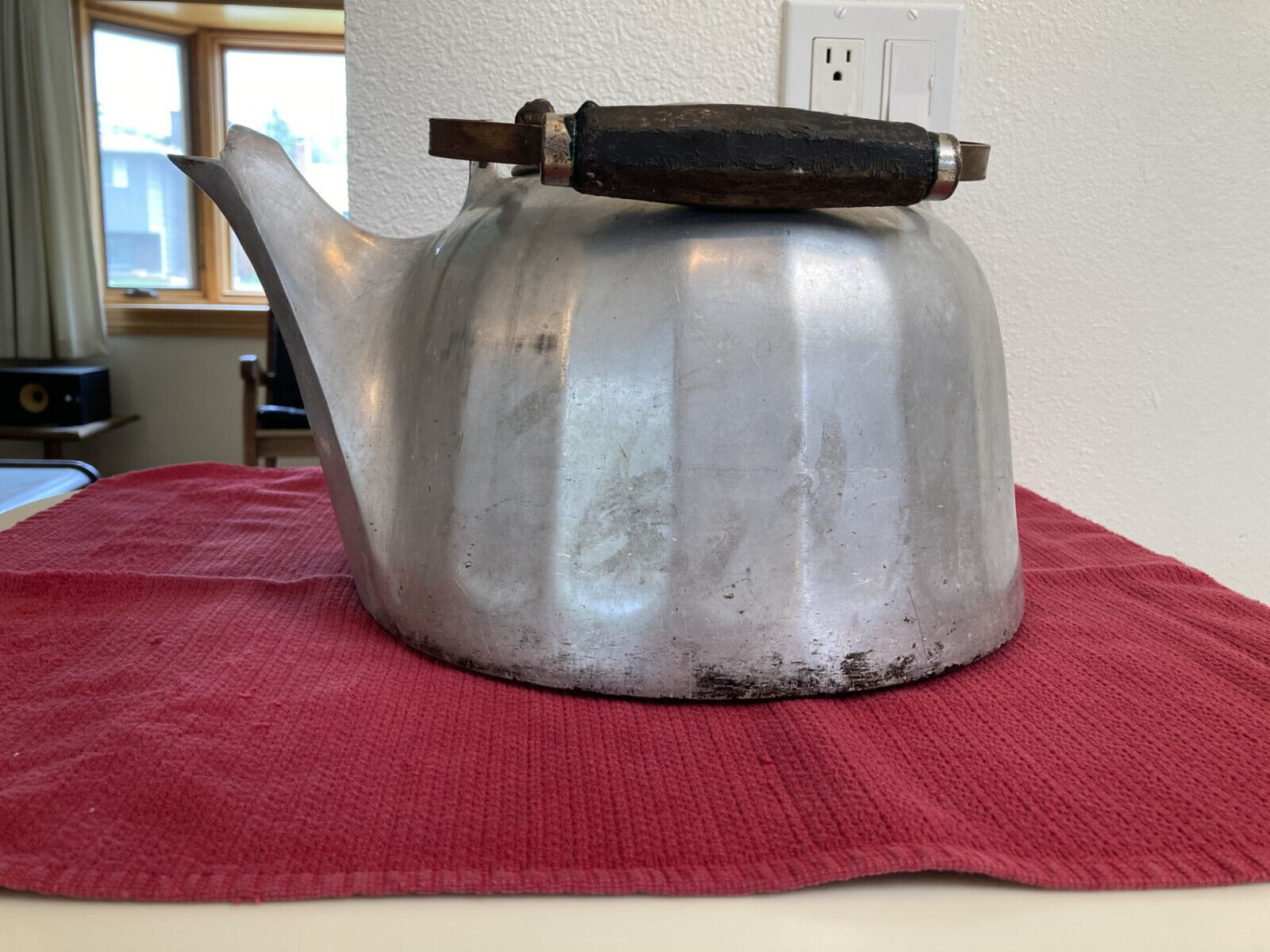 Antique Modern Health Ware 2 Gallon Kettle~1900\'s Griswald~Wagner Colonial Style