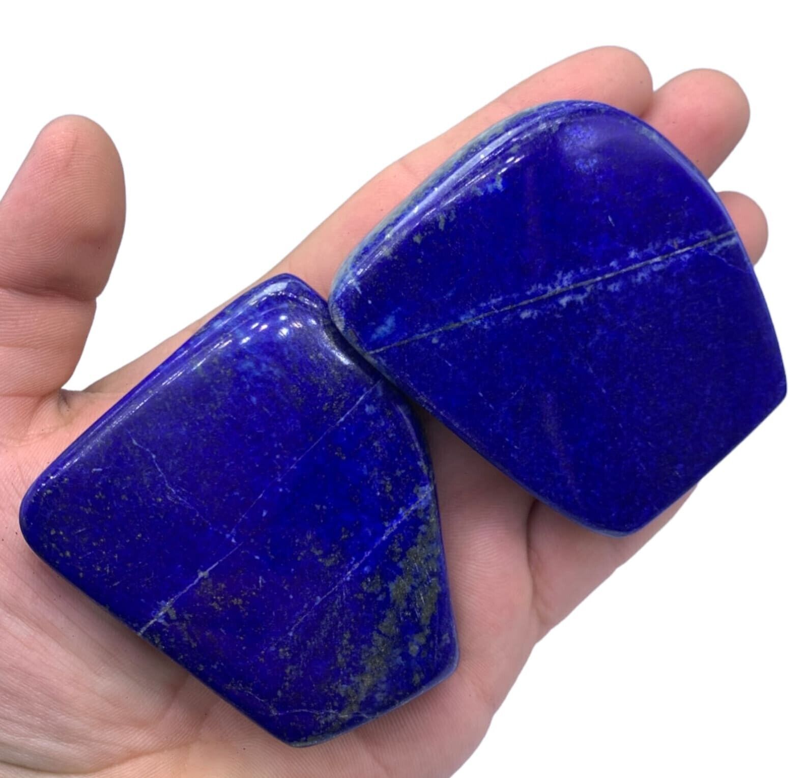 2 Pieces Best Qualit Lapis Lazuli Free Form, Lapis Lazuil Free Form