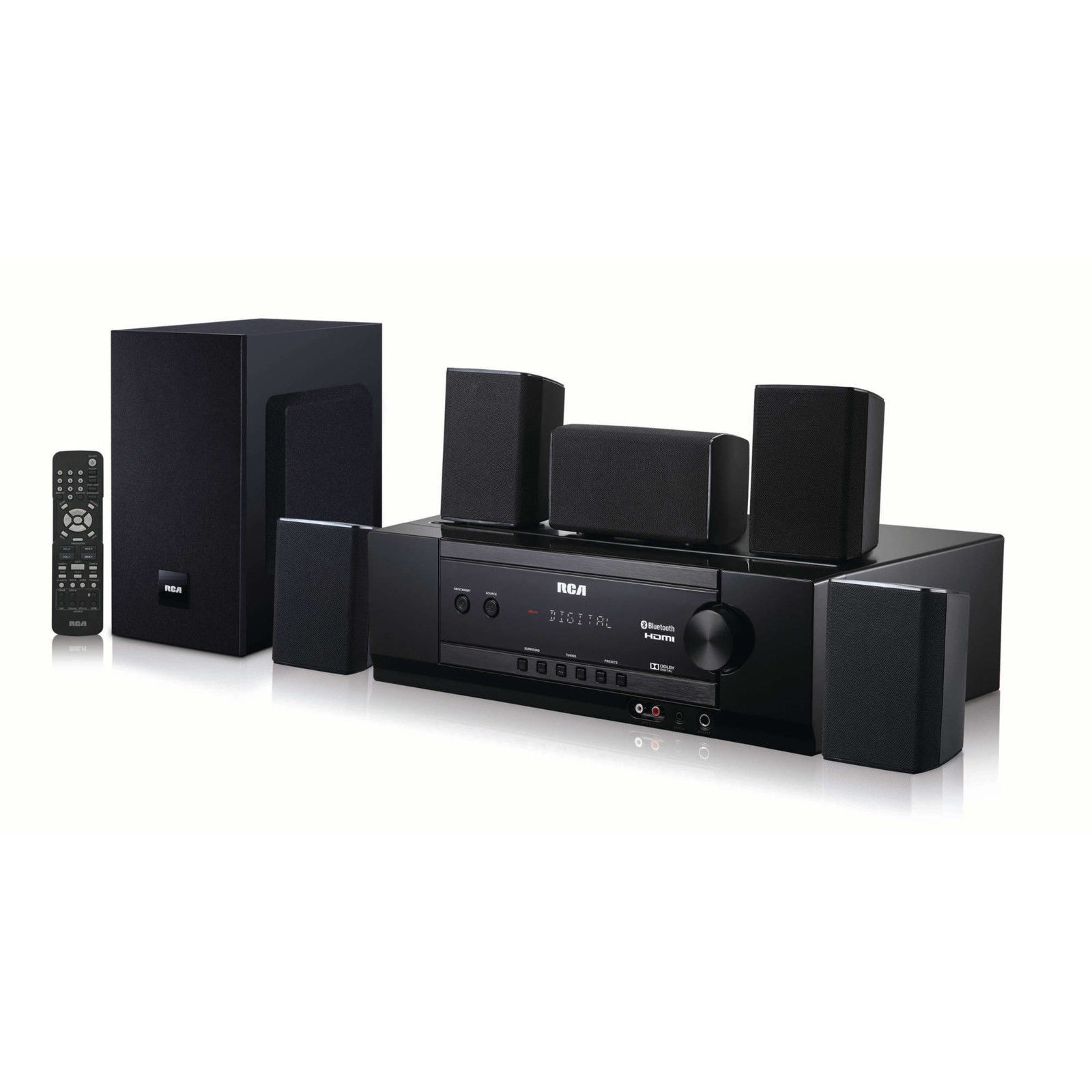 1000W Bluetooth Home Theater System Surround Sound Speakers Dolby Digital 5.1