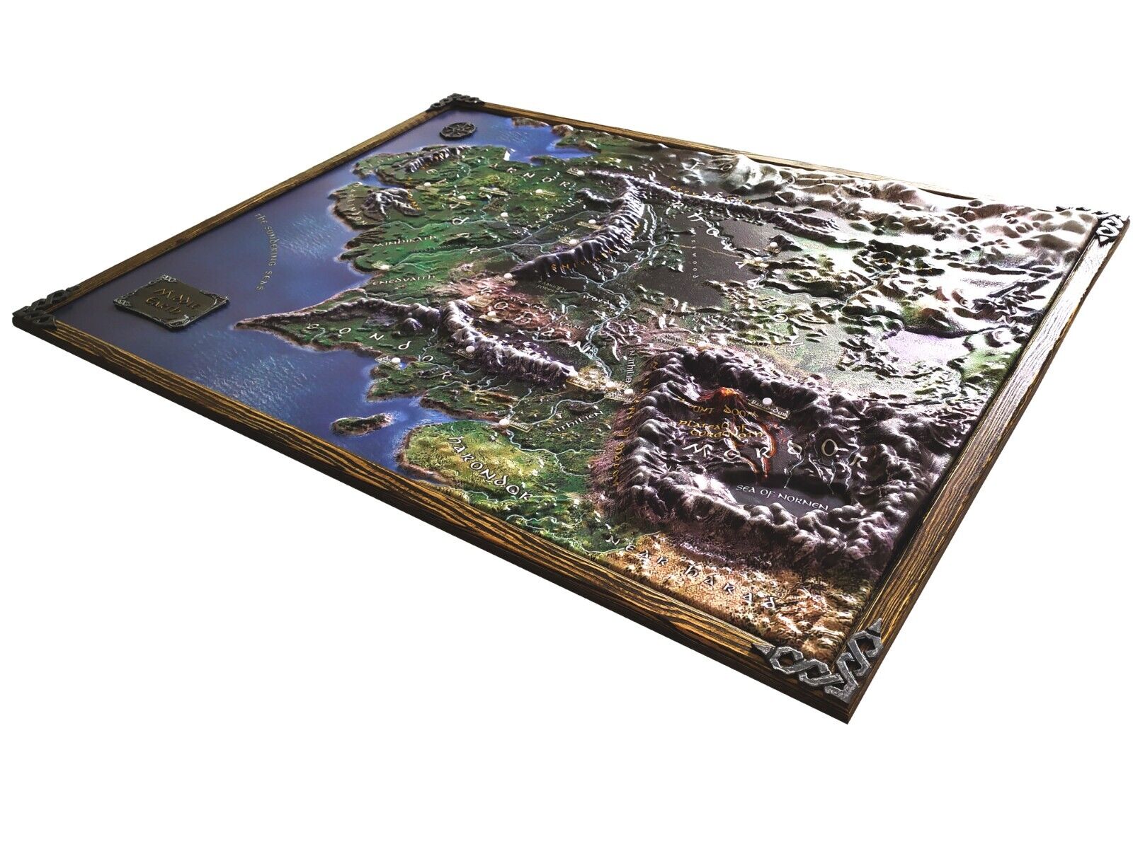 Middle-earth Odyssey: Limited Edition 3D Map Inspired by J.R.R. Tolkien's