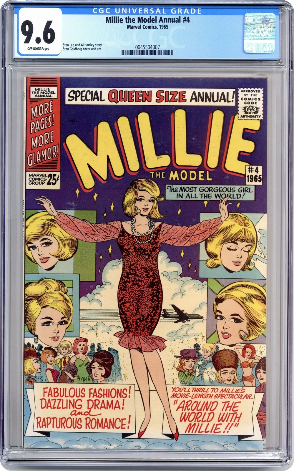 Millie the Model Annual #4 CGC 9.6 1965 0045504007