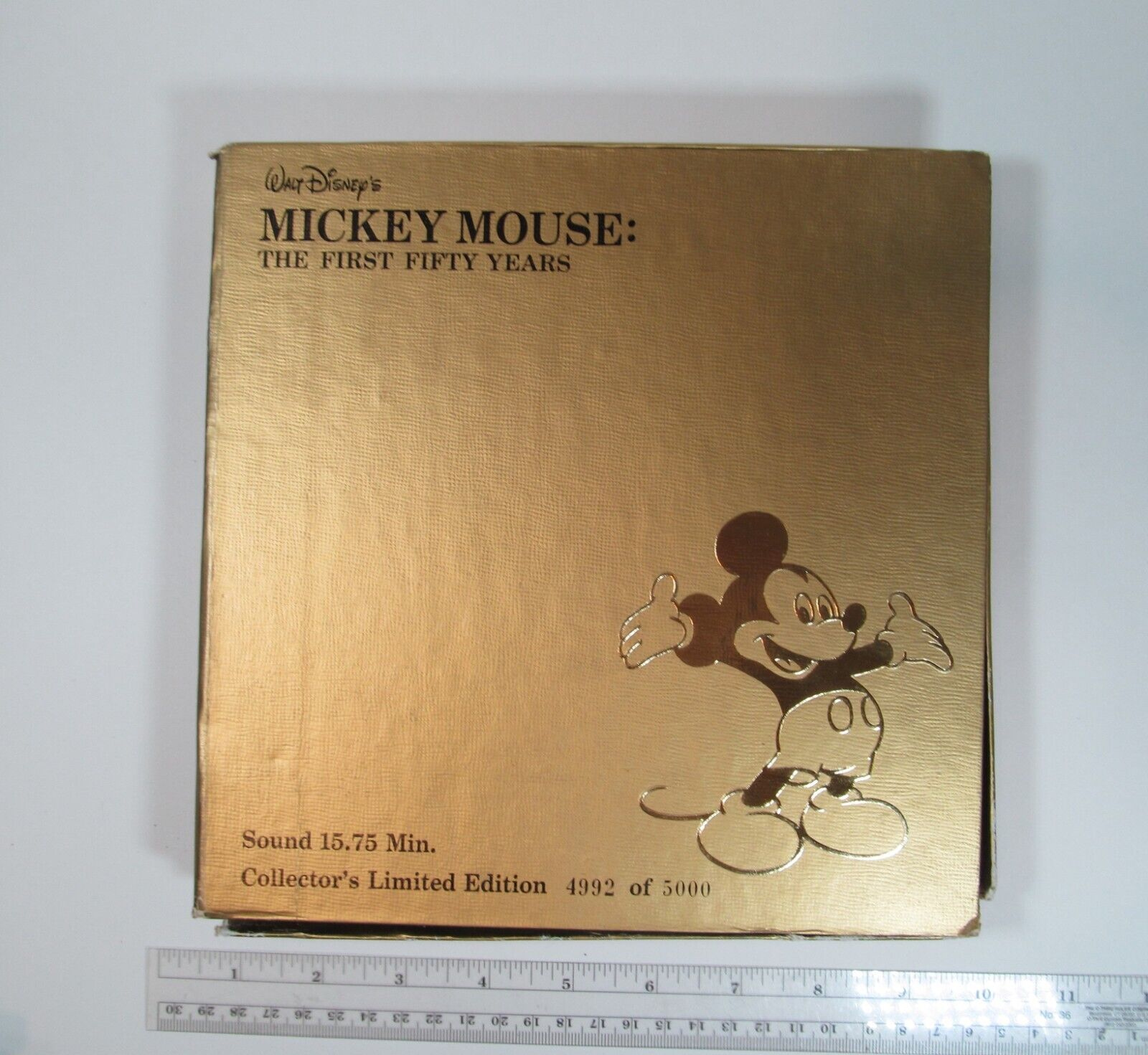 1978 Mickey Mouse 50th Birthday Super 8mm Film 1930\'s Steamboat Willie Disney