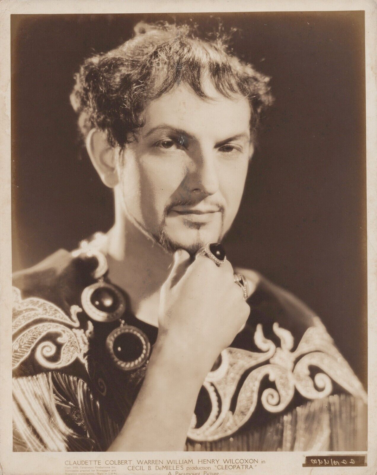 Joseph Schildkraut in Cleopatra (1934) ❤⭐ Original Vintage Paramount Photo K 217