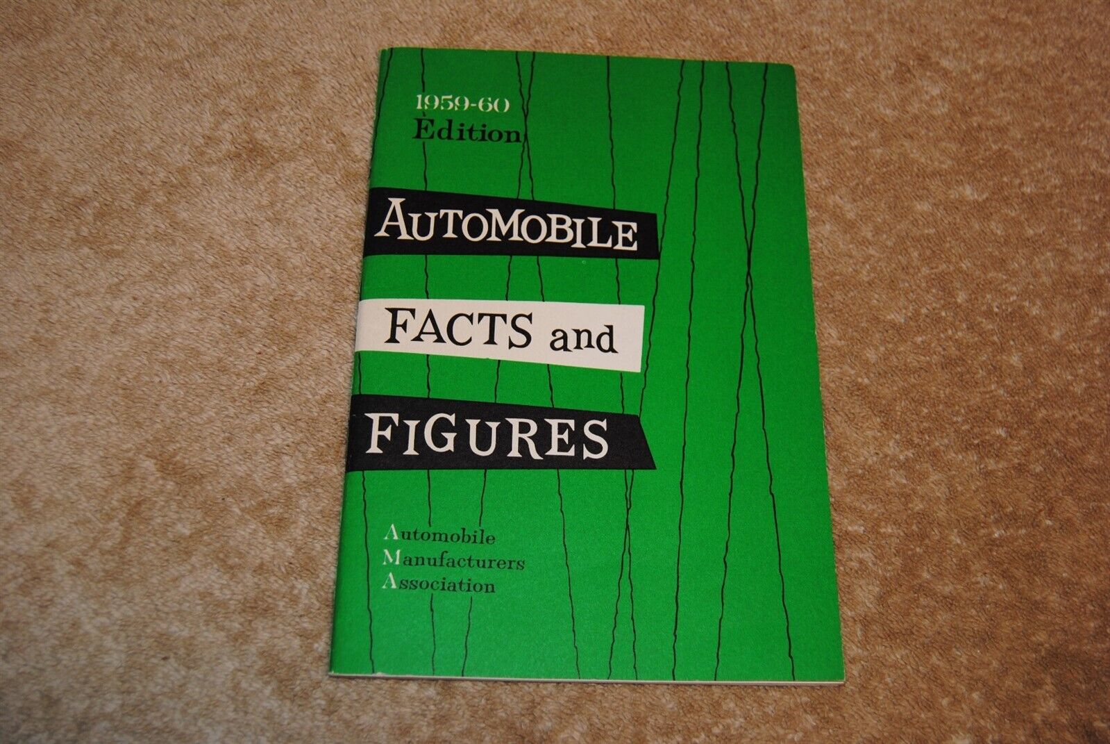 Vintage 1959-60 Automobile Facts & Figures Automobile Manufacturers Association