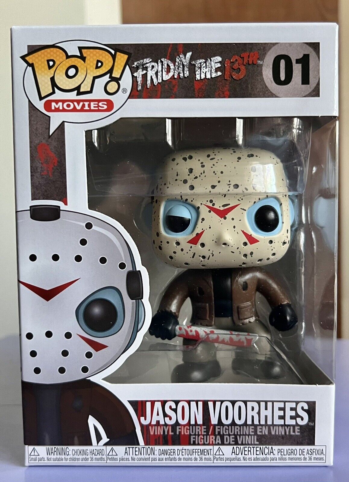 Funko Pop Movies: JASON VOORHEES #01 (Friday the 13th) 2023 Restock Variant