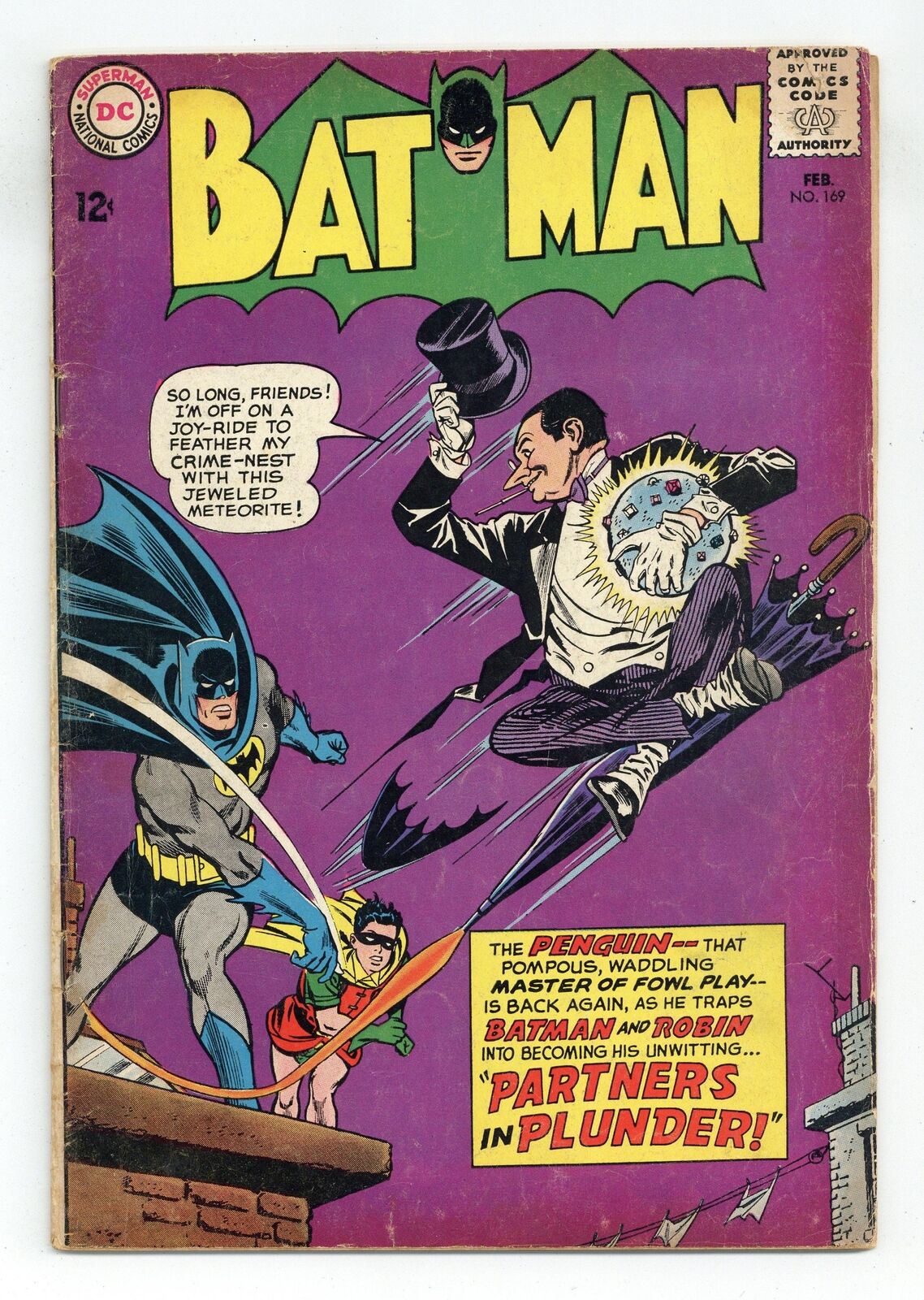 Batman #169 FR 1.0 1965