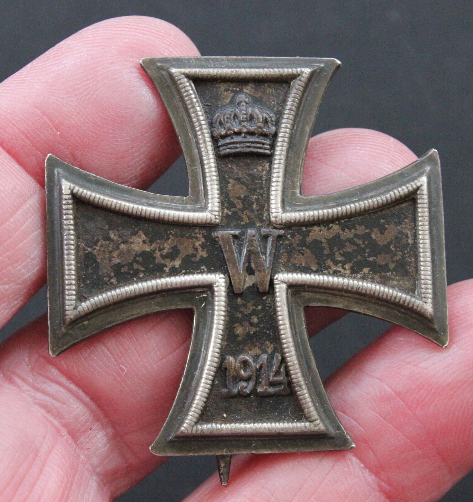 Imperial German World War I 1914 – 1918 1st Class Iron Cross Decoration