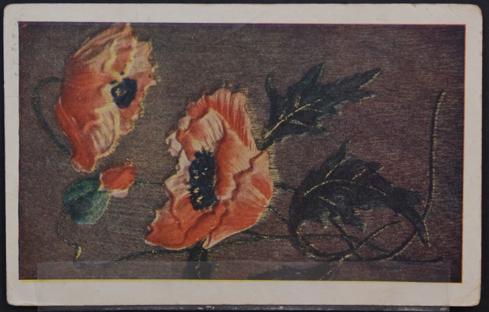 Flowers - 1909 Iowa Cancel