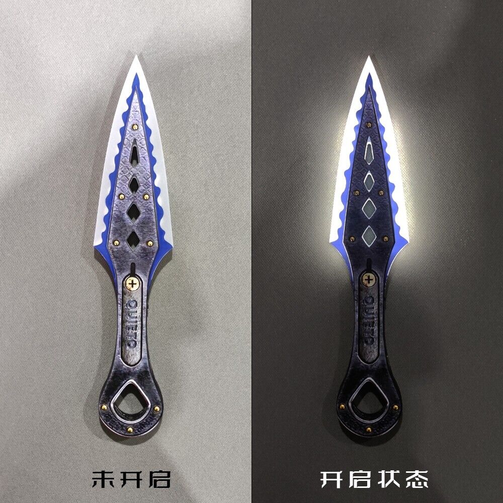 Apex Legends Heirloom Weapons Wraith Kunai Game Keychain Toy Knife Katana White