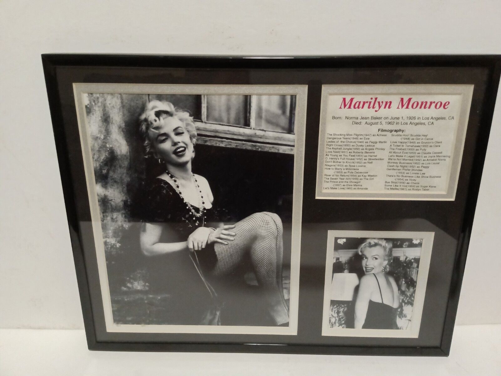 Marilyn Monroe Filmography