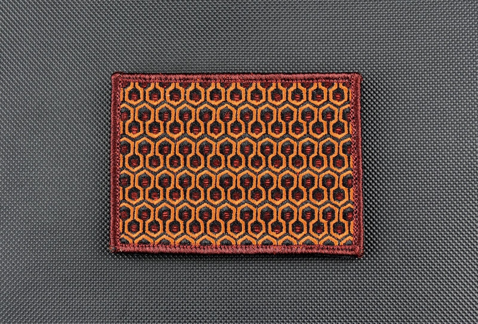 The Shining Overlook Hotel Carpet Embroidered Patch Redrum Stanley Kubrick Hook