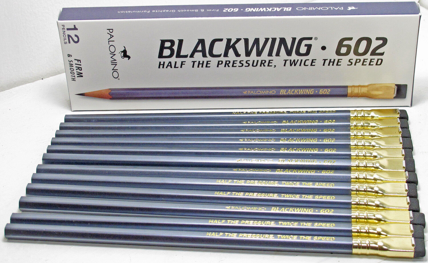 NEW Blackwing 602 Pencil 12 Pack (Dozen) Firm and Smooth - Top Quality Choice