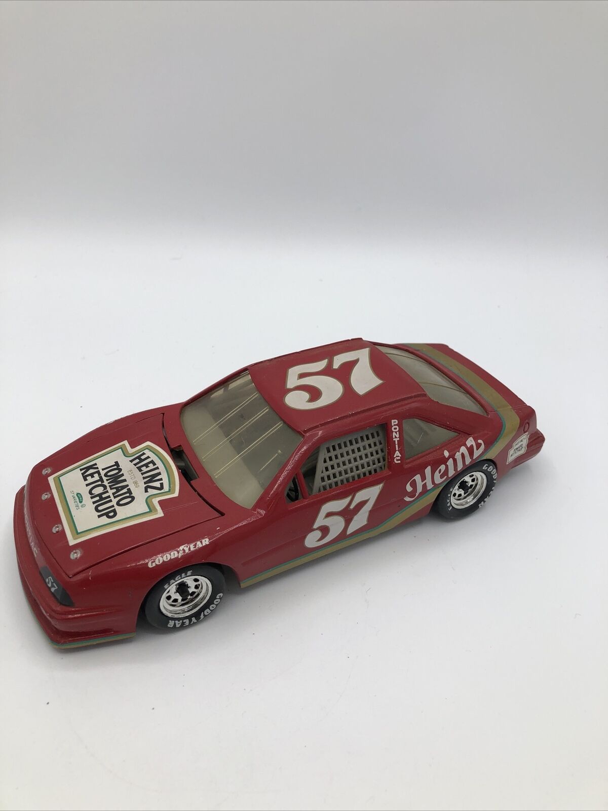 1991 Revell Heinz 57 Ketchup Pontiac Die Cast Race Car 1/24 Scale
