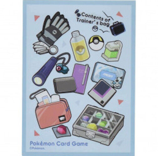 Contents of Trainer\'s Bag #2 | Pokemon Center Original Card Game Sleeve (2020)