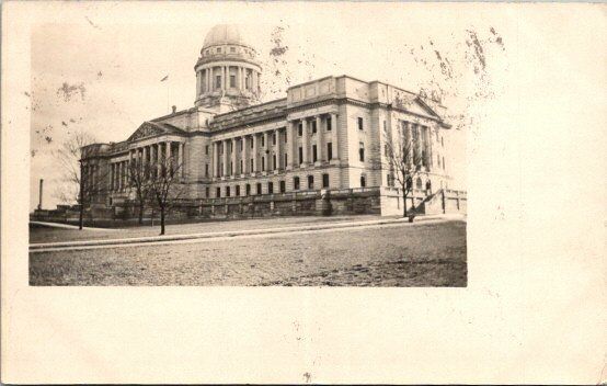 Vintage 1924 RPPC Photo Postcard State Capitol 