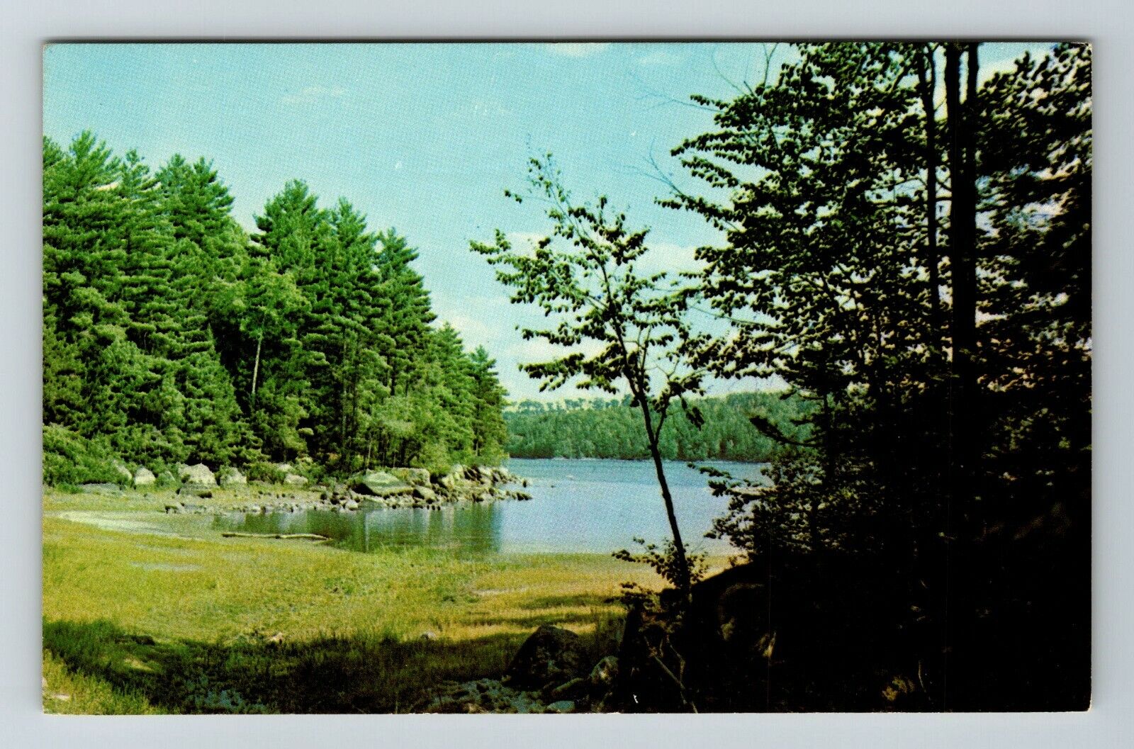 Crystal Spring PA-Pennsylvania, Scenic Greetings, Lake View, Vintage Postcard